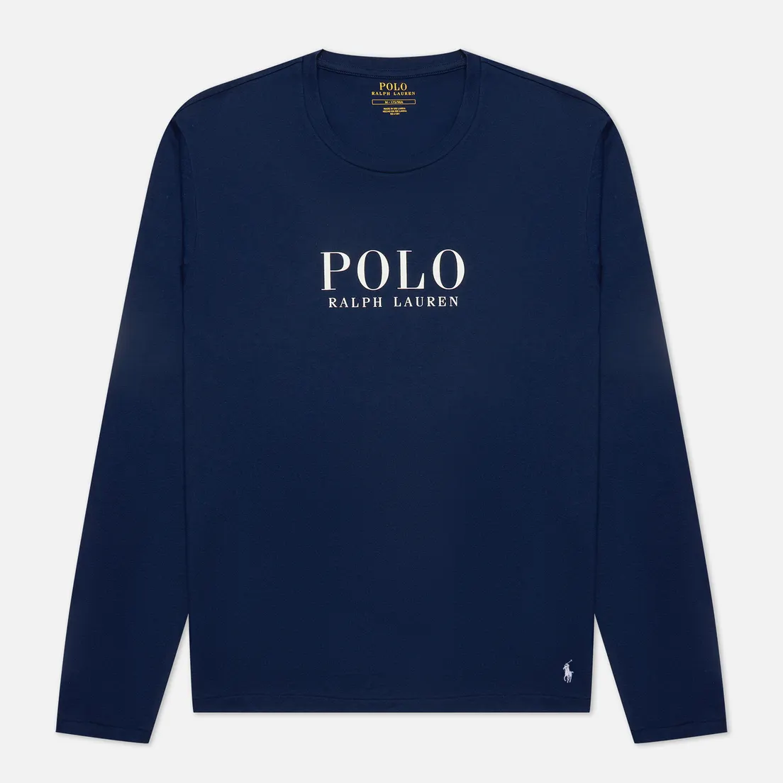 Polo Ralph Lauren Мужской лонгслив BCI Liquid Cotton Sleep Top Boxed Logo