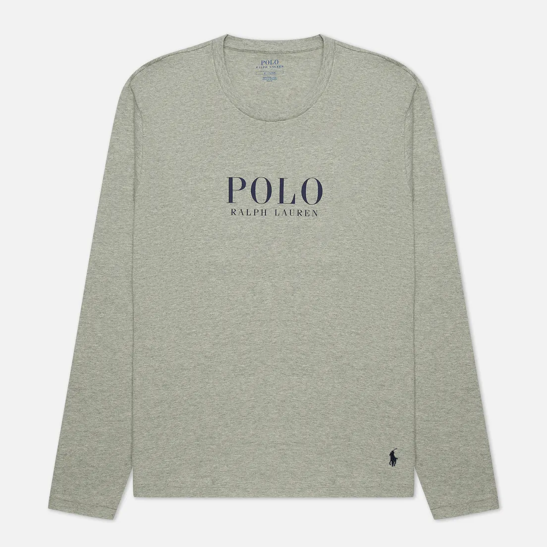 Polo Ralph Lauren Мужской лонгслив BCI Liquid Cotton Sleep Top Boxed Logo