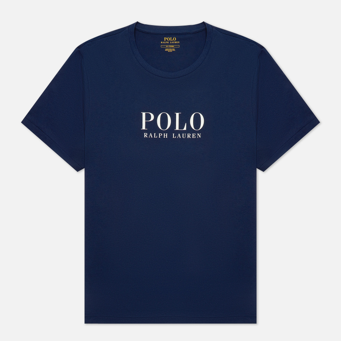 Мужская футболка Polo Ralph Lauren, цвет синий, размер L