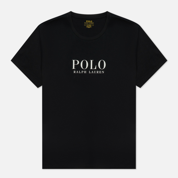 Мужская футболка Polo Ralph Lauren, цвет чёрный, размер S