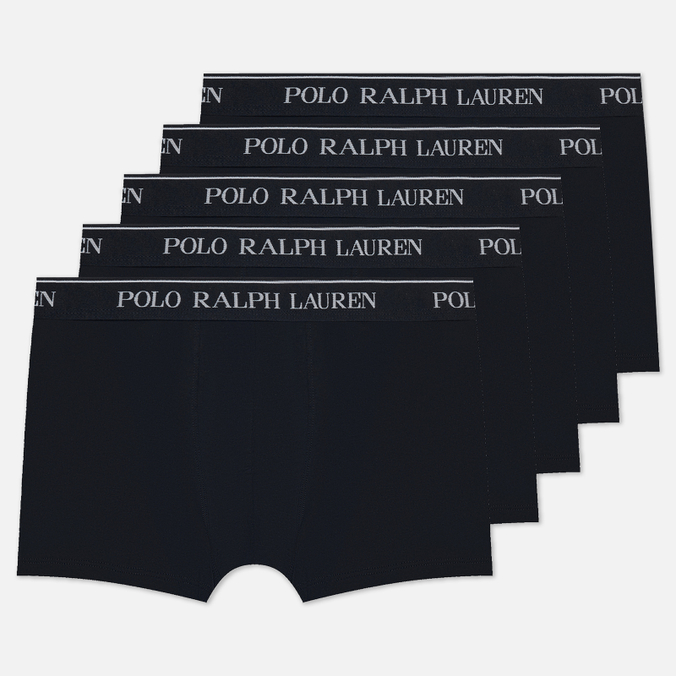 Комплект мужских трусов Polo Ralph Lauren Classic Stretch Cotton Trunk 5-Pack