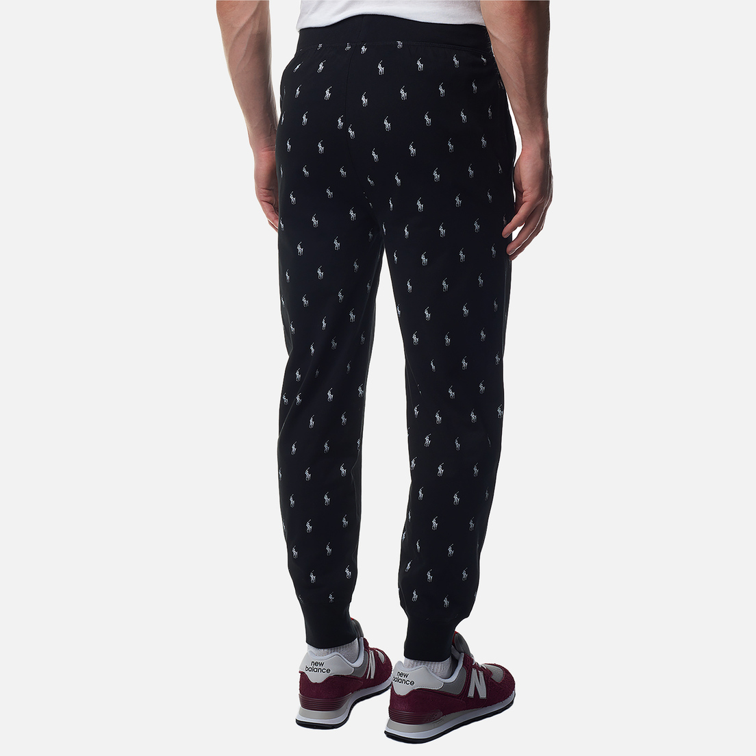 Polo Ralph Lauren Мужские брюки All Over Pony Cotton Jersey Sleep Jogger