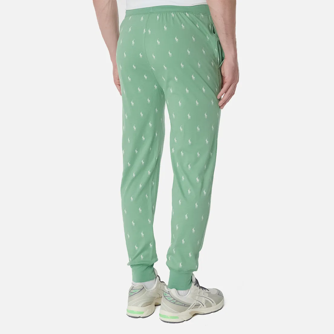 Polo Ralph Lauren Мужские брюки All Over Pony Cotton Jersey Sleep Jogger