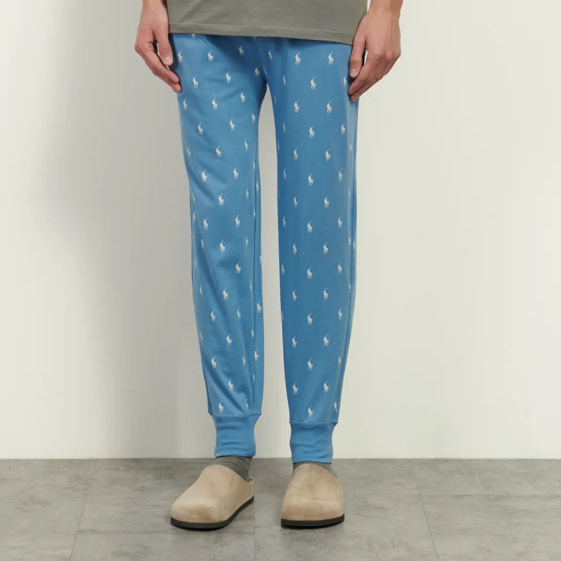 Polo Ralph Lauren Мужские брюки All Over Pony Cotton Jersey Sleep Jogger