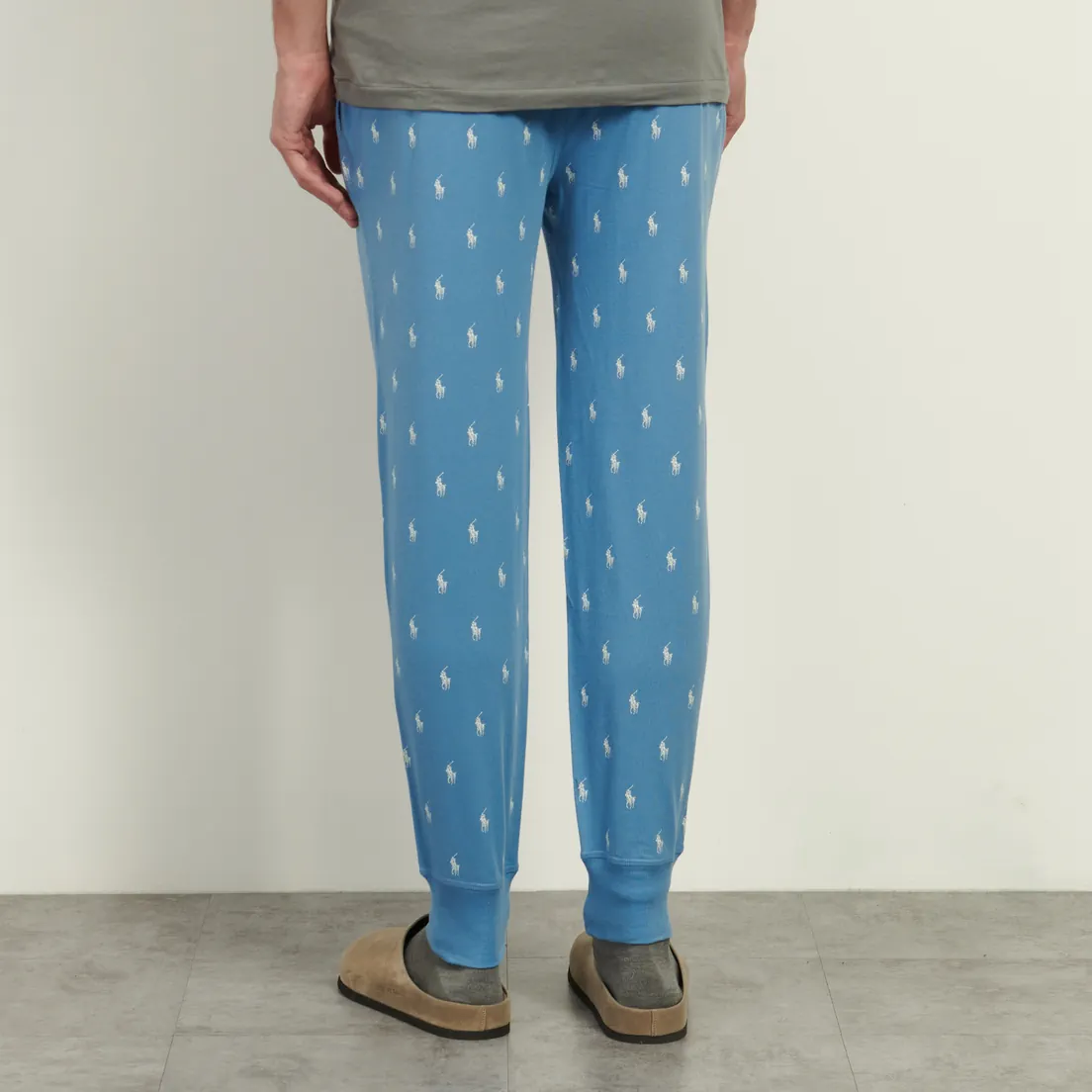Polo Ralph Lauren Мужские брюки All Over Pony Cotton Jersey Sleep Jogger