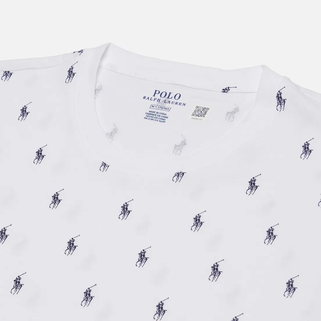 Polo Ralph Lauren Мужская футболка All Over Pony Cotton Jersey Sleep