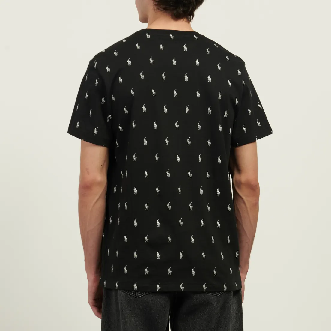 Polo Ralph Lauren Мужская футболка All Over Pony Cotton Jersey Sleep