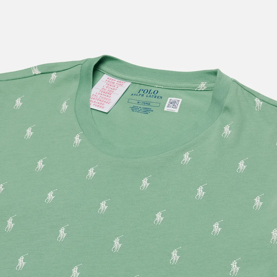 Polo Ralph Lauren Мужская футболка All Over Pony Cotton Jersey Sleep