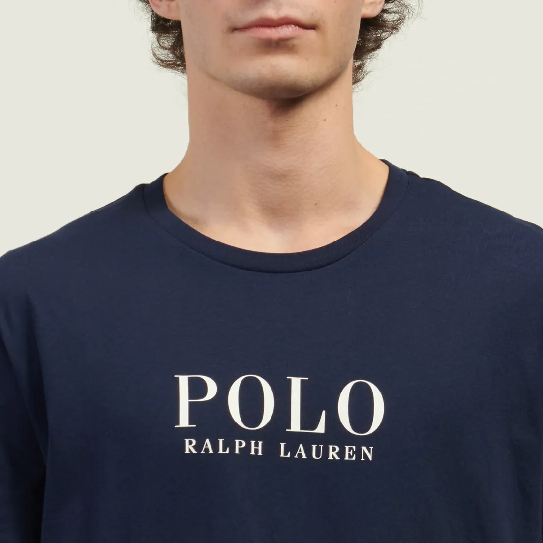 Polo Ralph Lauren Мужская футболка Logo Cotton Jersey Sleep