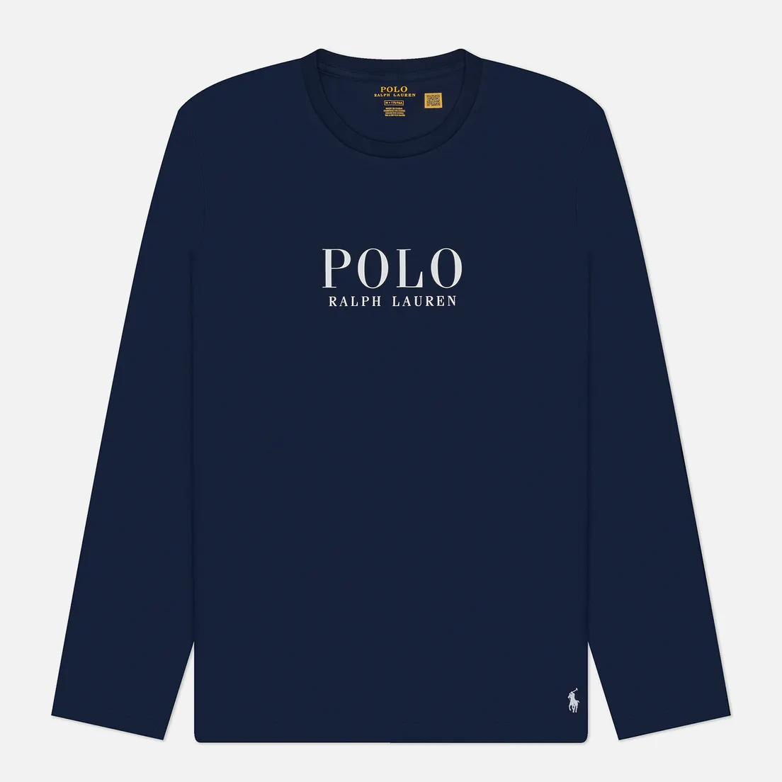 Polo Ralph Lauren Мужской лонгслив Logo Cotton Jersey Sleep