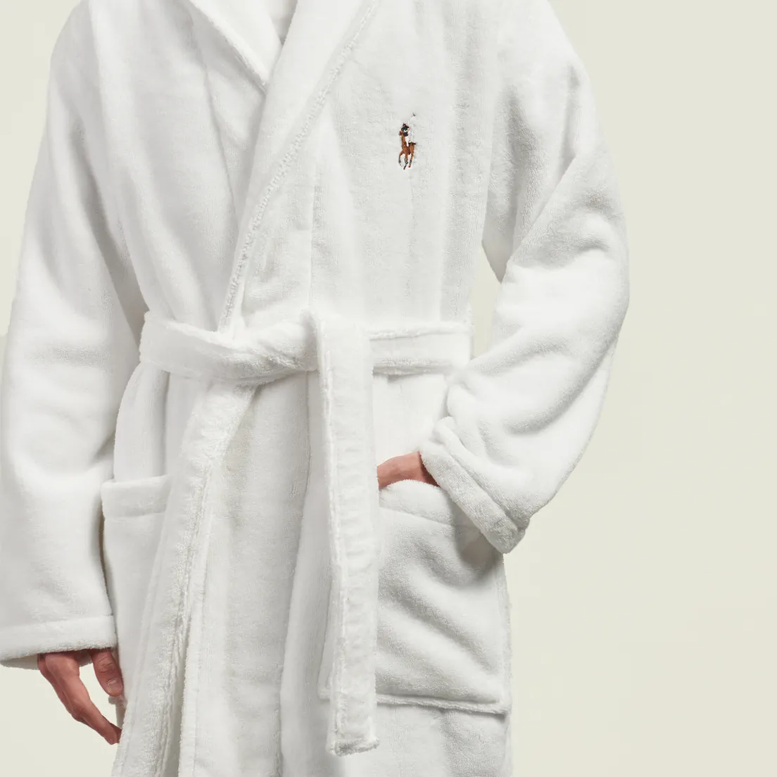 Polo Ralph Lauren Мужской халат Big Pony Cotton Terry