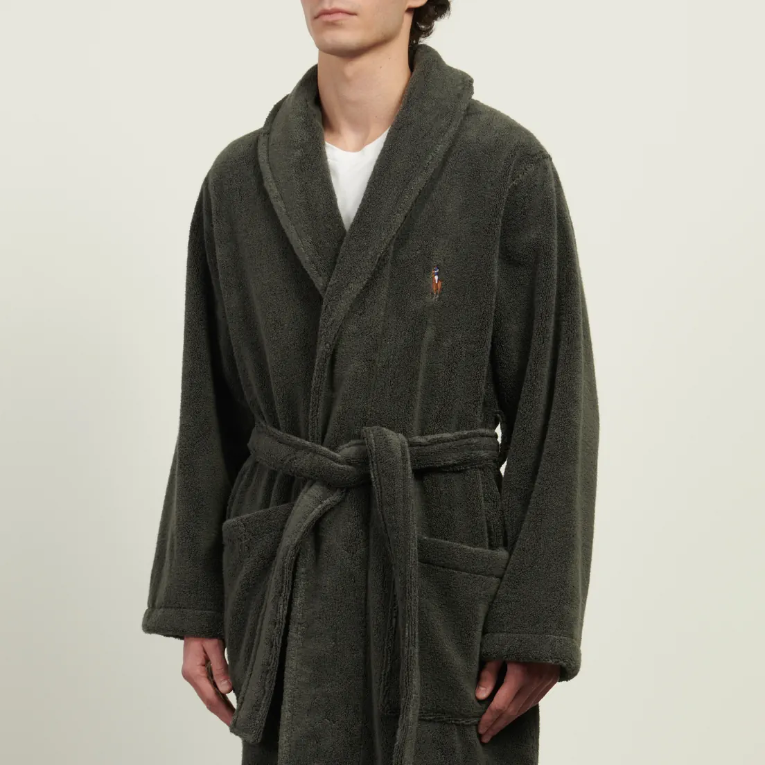 Polo Ralph Lauren Мужской халат Big Pony Cotton Terry