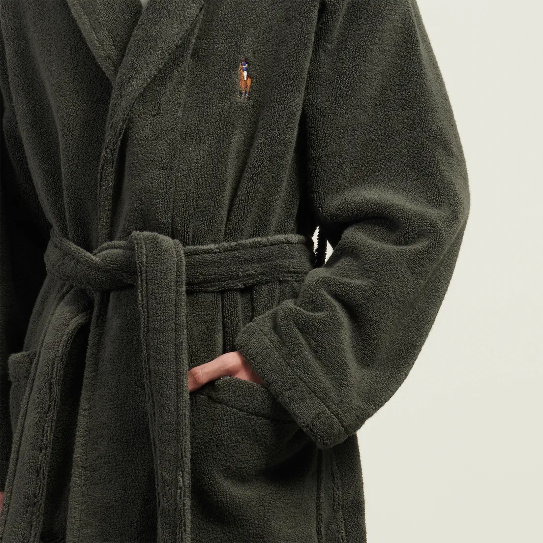 Polo Ralph Lauren Мужской халат Big Pony Cotton Terry