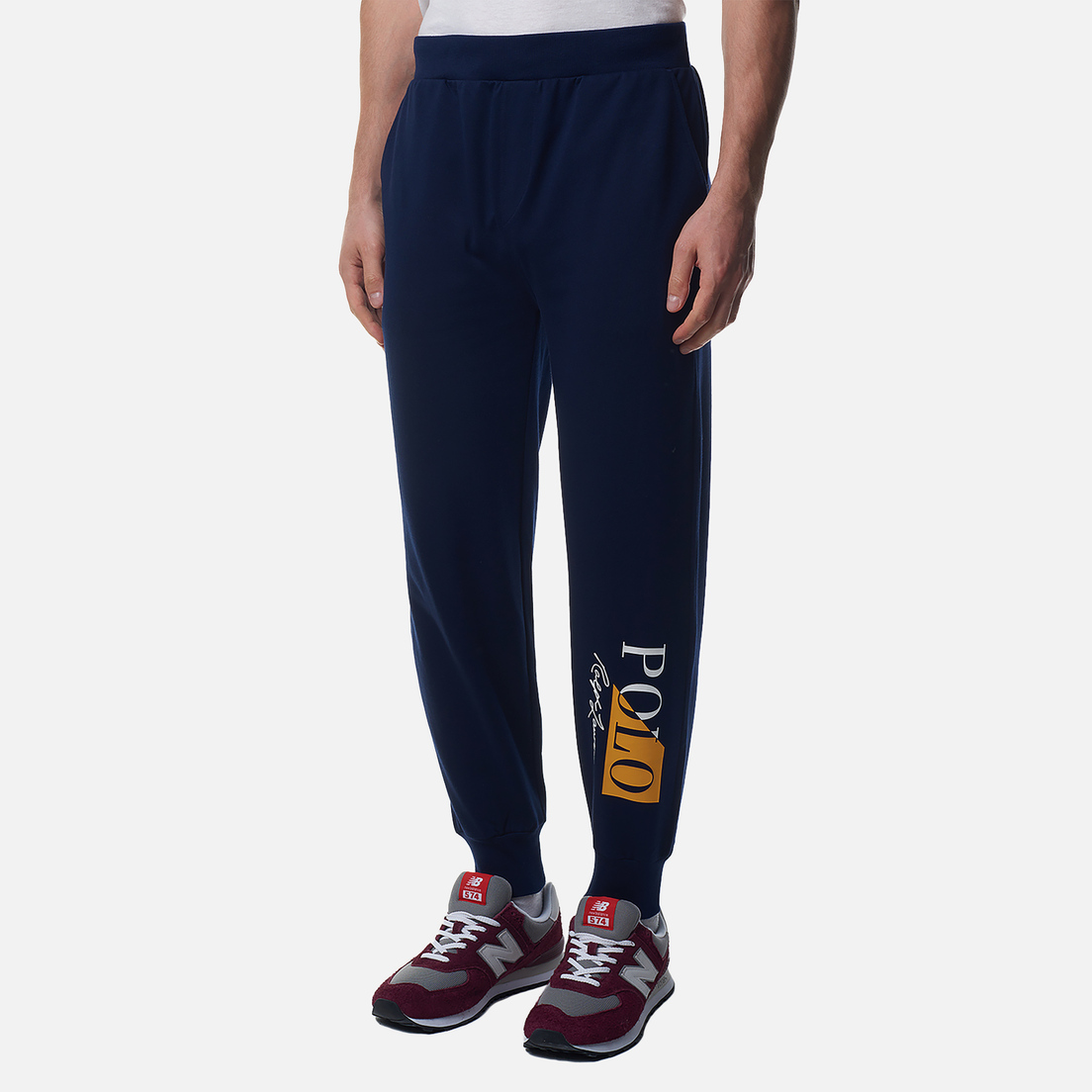 Polo Ralph Lauren Мужские брюки Multicolored Logo Print Sleep Jogger