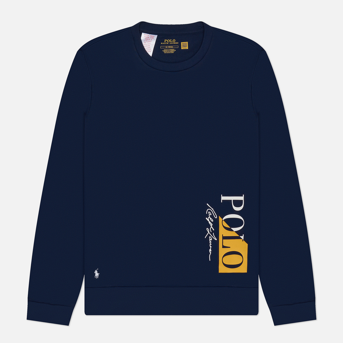 Polo Ralph Lauren Мужская толстовка Multicolored Logo Print Sleep Crew Neck