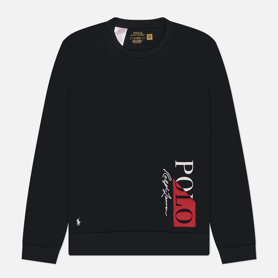 Polo Ralph Lauren Мужская толстовка Multicolored Logo Print Sleep Crew Neck