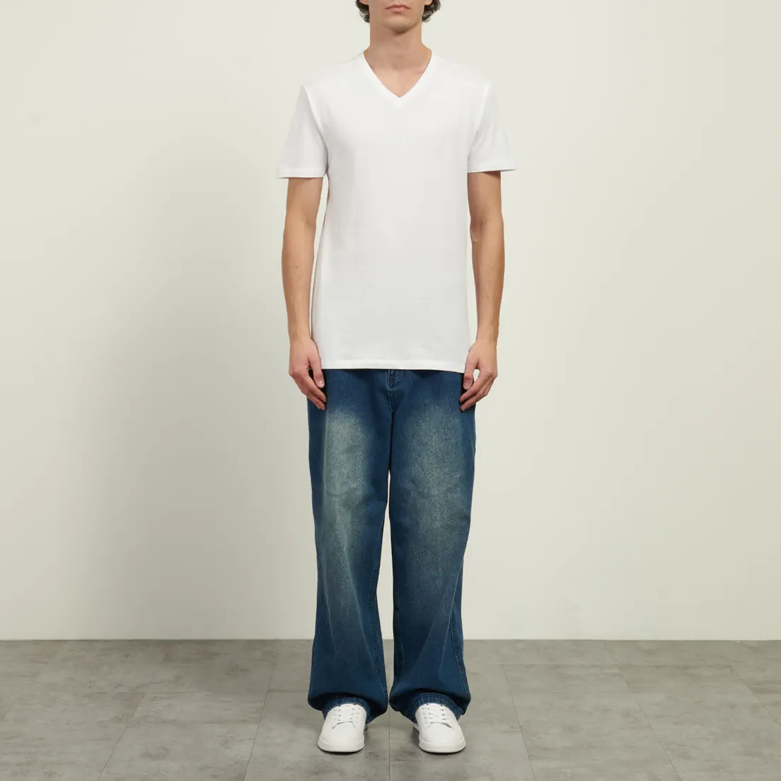 Polo Ralph Lauren Комплект мужских футболок V-Neck 3-Pack