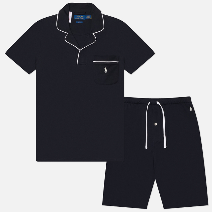 Мужская пижама Polo Ralph Lauren Cotton Interlock SS Pyjama Set 24690₽