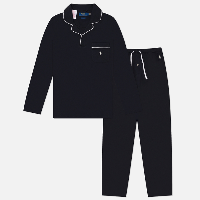 Мужская пижама Polo Ralph Lauren Cotton Interlock LS Pyjama Set 28190₽