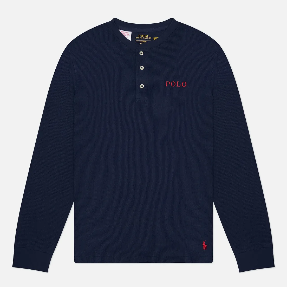 Polo Ralph Lauren Мужской лонгслив Henley Sleep Waffle