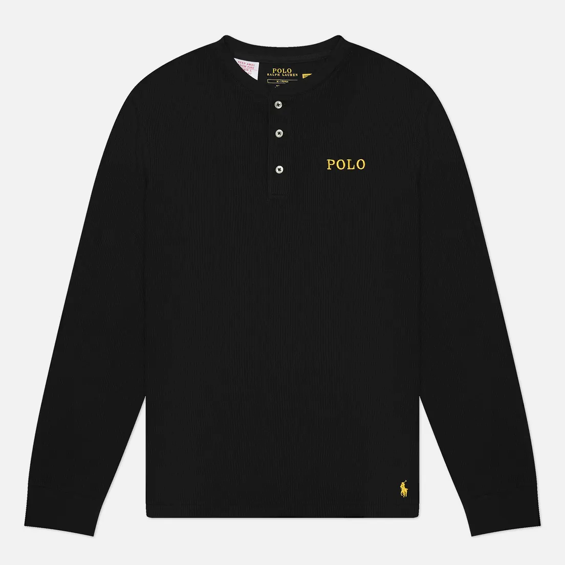 Polo Ralph Lauren Мужской лонгслив Henley Sleep Waffle