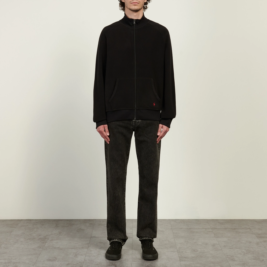 Polo Ralph Lauren Мужская толстовка Cotton Blend Velour Sleep Mockneck