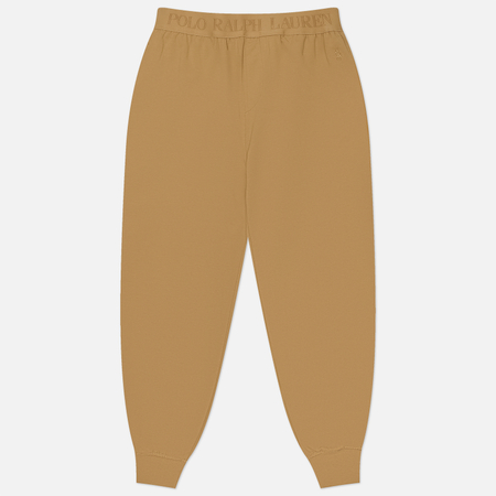 Мужские брюки Polo Ralph Lauren French Terry Lounge Jogger, цвет коричневый, размер XL