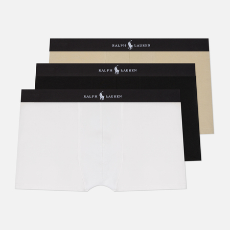 Комплект мужских трусов Polo Ralph Lauren Classic Modal Blend Trunk 3-Pack, цвет комбинированный, размер XL