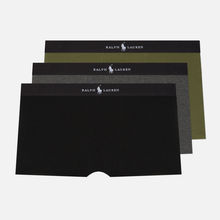 Комплект мужских трусов Polo Ralph Lauren Classic Modal Blend Trunk 3-Pack, цвет комбинированный, размер XL