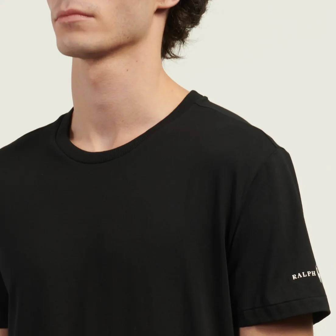 Polo Ralph Lauren Комплект мужских футболок Logo Sleeve Crew Neck 3-Pack