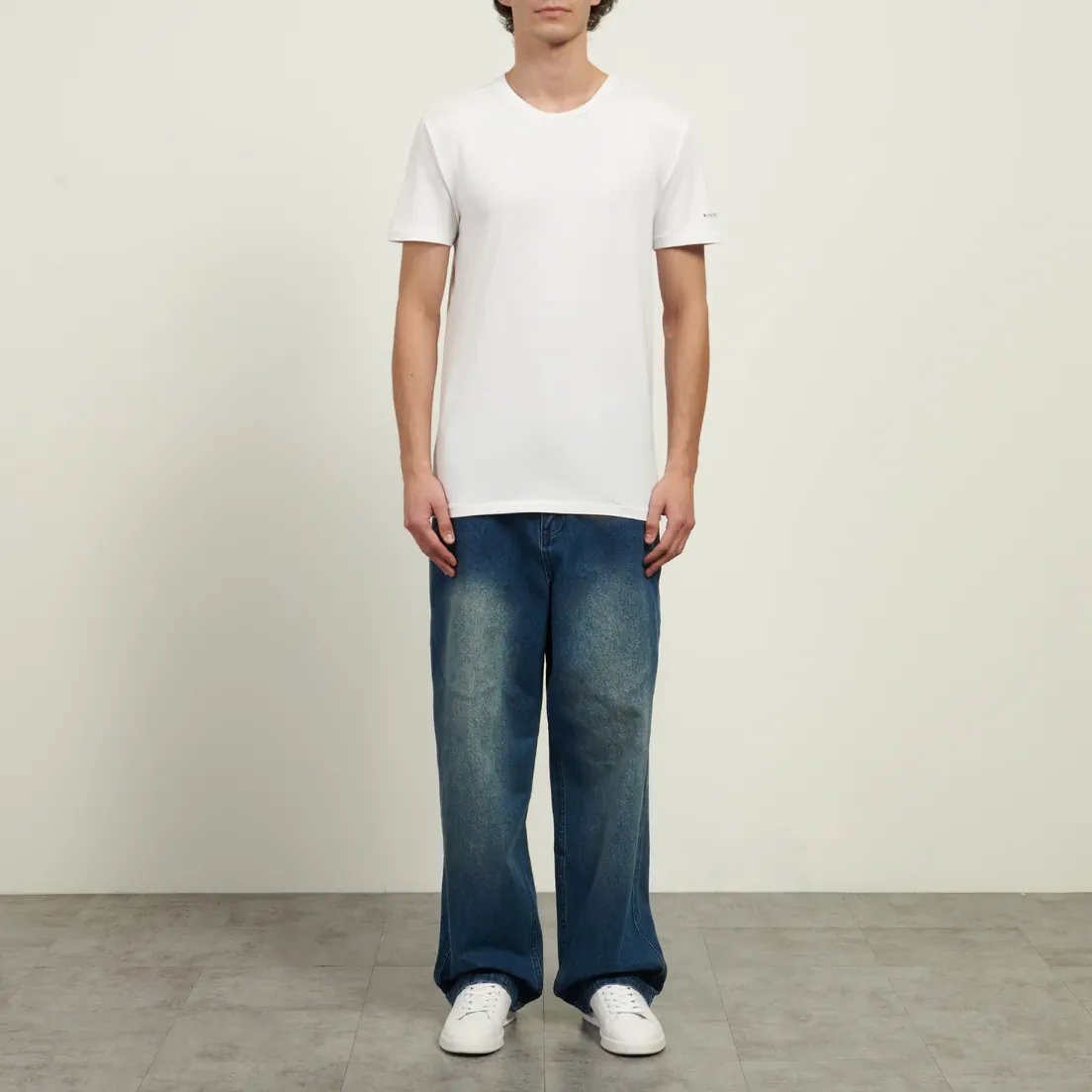 Polo Ralph Lauren Комплект мужских футболок Logo Sleeve Crew Neck 3-Pack