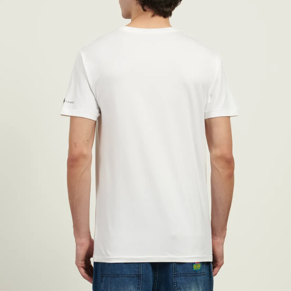 Polo Ralph Lauren Комплект мужских футболок Logo Sleeve Crew Neck 3-Pack