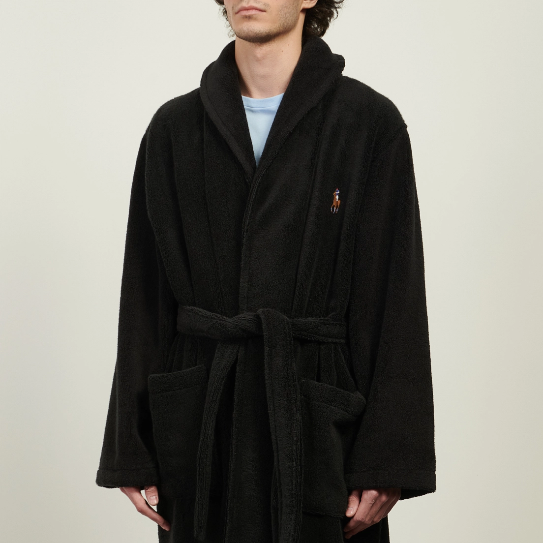 Polo Ralph Lauren Мужской халат Polo Bear Cotton Terry
