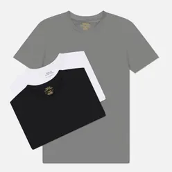 Polo Ralph Lauren Комплект мужских футболок Stretch Cotton Crew Neck 3-Pack