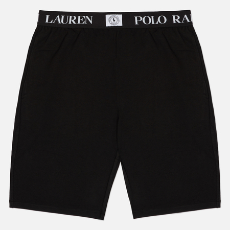 Мужские шорты Polo Ralph Lauren Cookie Lounge Sleep Slim, цвет чёрный, размер S