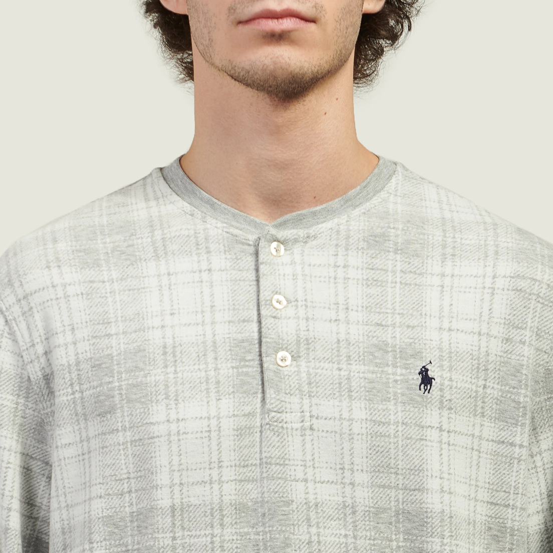 Polo Ralph Lauren Мужской лонгслив Supersoft Sleep Henley