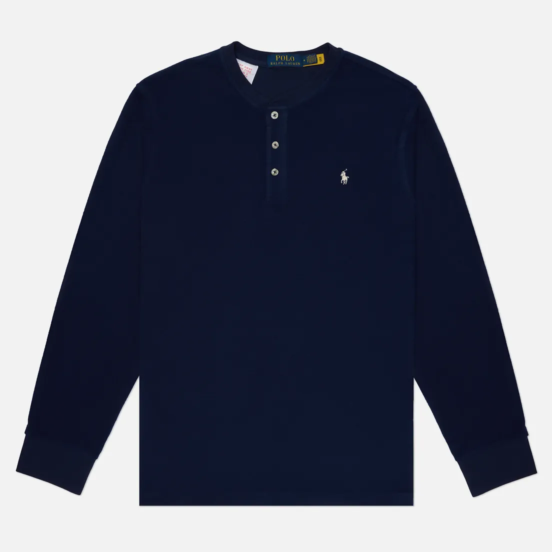 Polo Ralph Lauren Мужской лонгслив Supersoft Sleep Henley