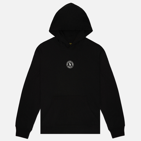 Мужская толстовка Polo Ralph Lauren Cookie Lounge Sleep Hoodie, цвет чёрный, размер S