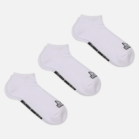   Brandshop Комплект носков Peaceful Hooligan Trainer 3-Pack, цвет белый, размер 40-46 EU