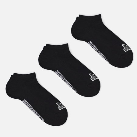  Комплект носков Peaceful Hooligan Trainer 3-Pack, цвет чёрный, размер 40-46 EU