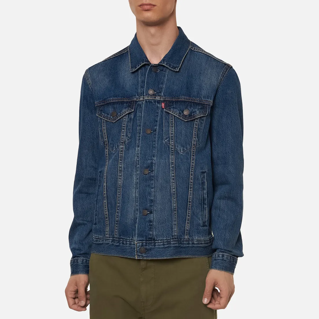 Levi's Мужская джинсовая куртка Trucker