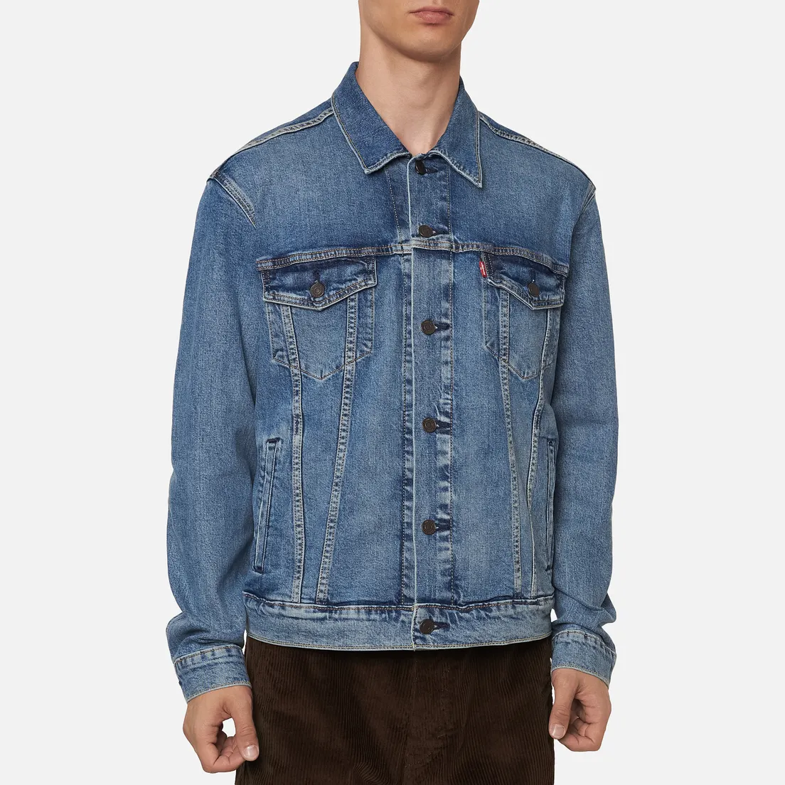 Levi's Мужская джинсовая куртка Trucker