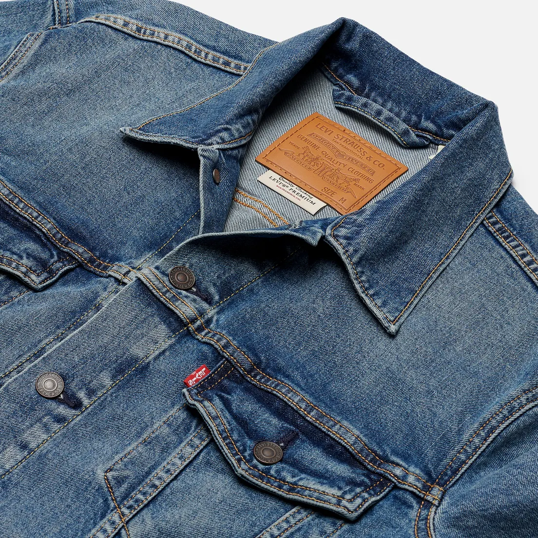 Levi's Мужская джинсовая куртка Trucker