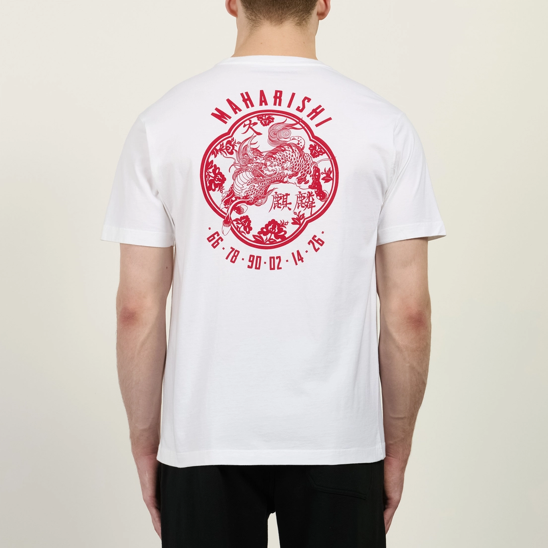 maharishi Мужская футболка Paper Cut Kirin