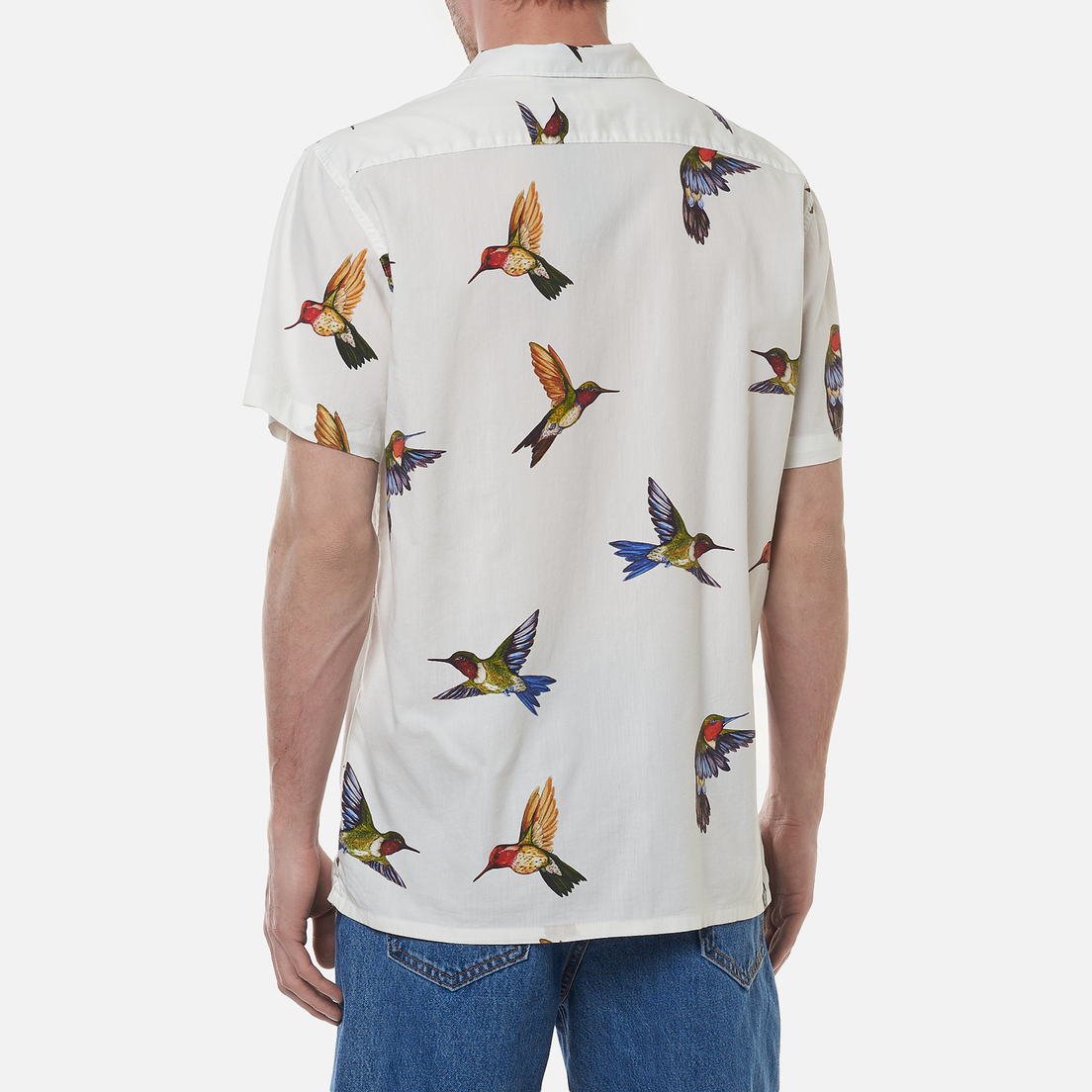 Levi's Мужская рубашка Cubano Hummingbird