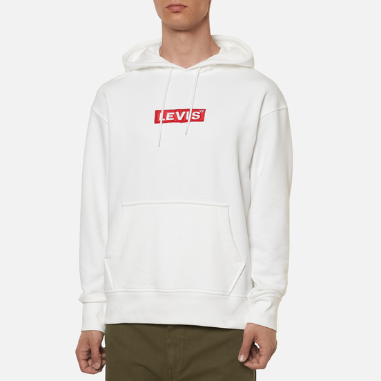 Мужская толстовка Levi's Relaxed Graphic Hoodie White