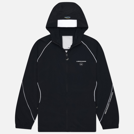 Мужская куртка ветровка Liberaiders Supplex Nylon Zip Parka, цвет чёрный, размер L
