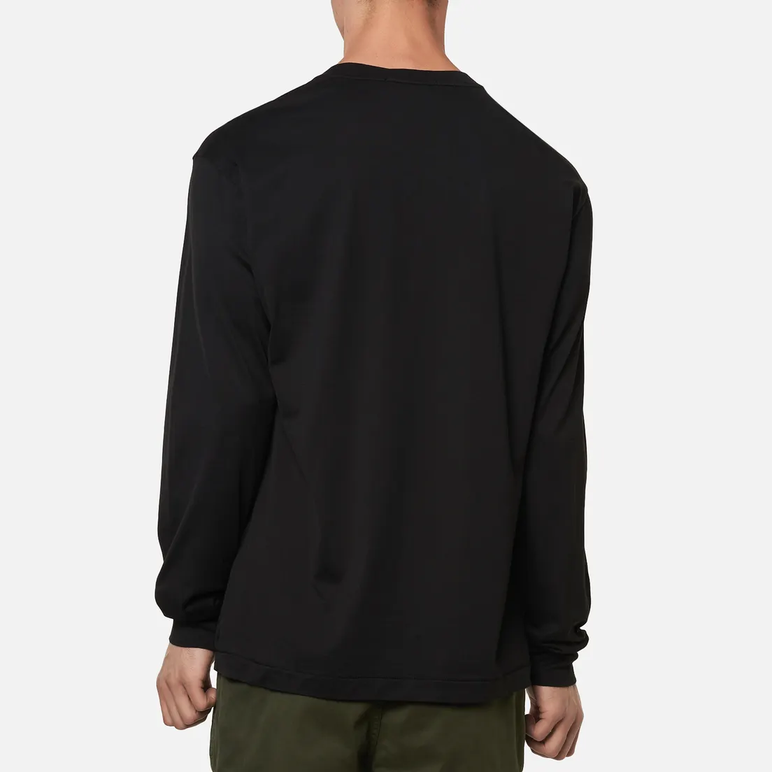 Stone Island Мужской лонгслив Patch Program Crew Neck