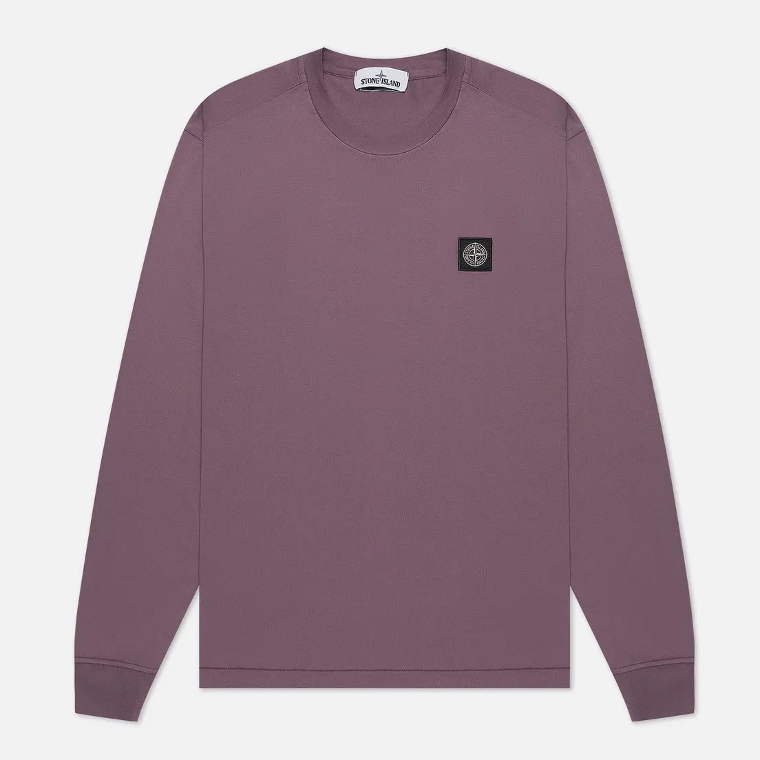 Stone Island Мужской лонгслив Patch Program Crew Neck