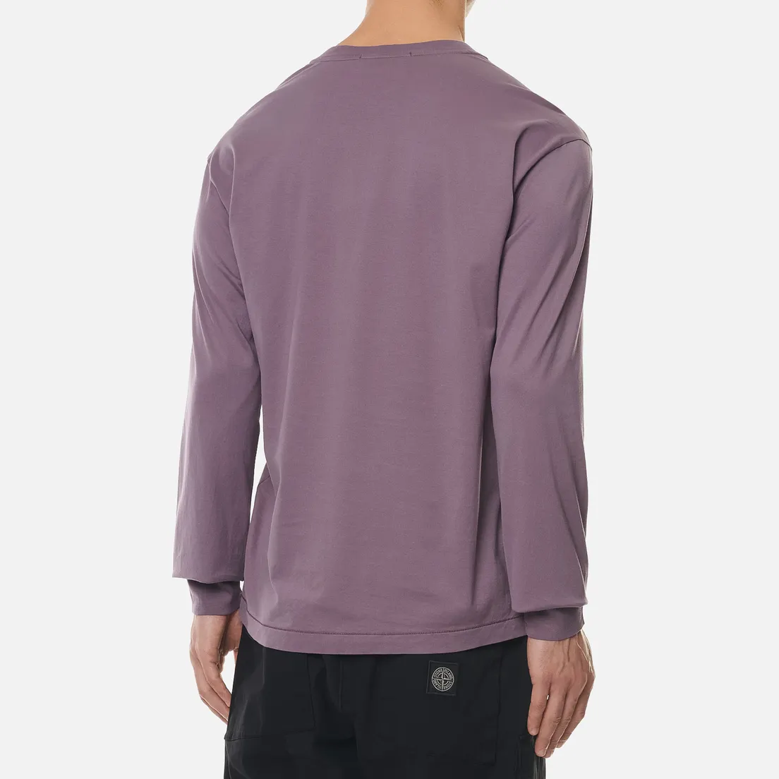 Stone Island Мужской лонгслив Patch Program Crew Neck